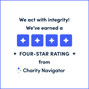 Charity Navigator 4 star rating